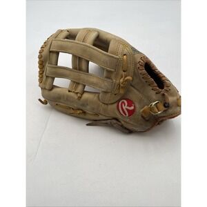 Rawlings RSG3 12" Baseball Glove LHT Infield Outfield Game Ready Leather Mitt